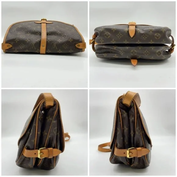 💎 GORGEOUS 💎Authentic Louis Vuitton crossbody SAUMUR pm - Picture 7 of 12